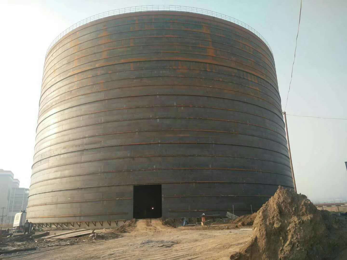 仁寿承建大型钢板库的好处及原理