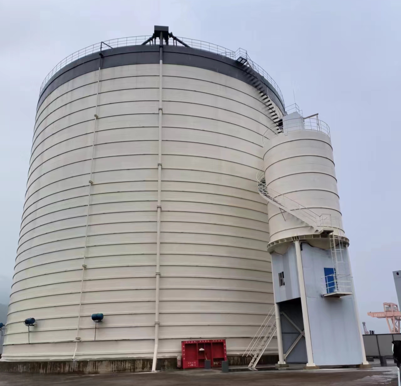 仁寿10万吨水泥钢板库